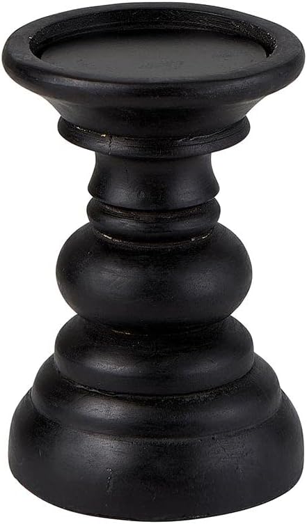 Picture of 47th & Main DMR290 Black Candle Holder&#44; Small