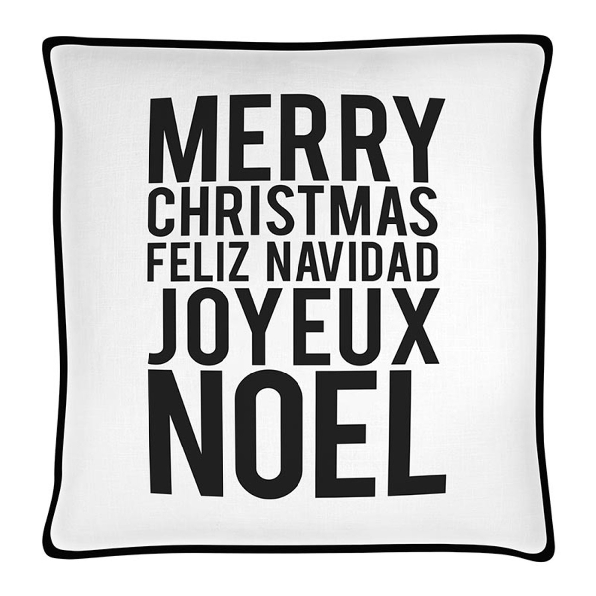 Picture of Santa Barbara Design Studio L7278 20 x 20 in. Holiday Throw Pillow&#44; Merry Christmas
