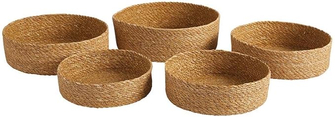 Picture of 47th & Main DMR309 Seagrass Short Basket - Set of 5