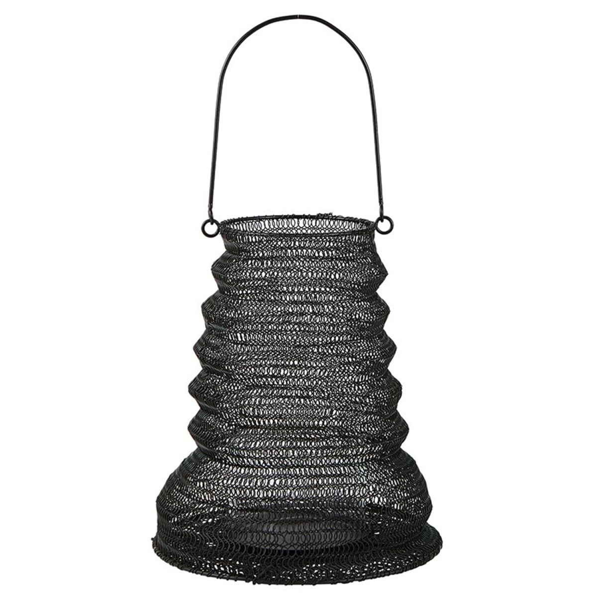 Picture of 47th & Main DMR328 9 x 11 in. Black Folding Lantern&#44; Large