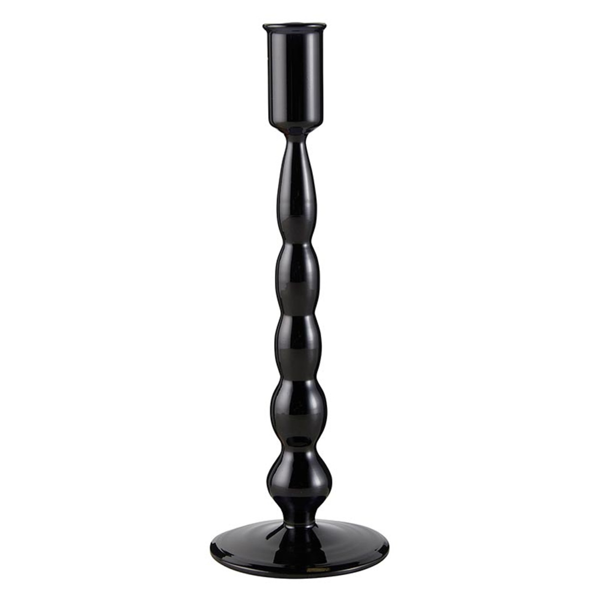 Picture of 47th & Main DMR728 3.5 x 11 in. Black Taper Candleholder&#44; Large