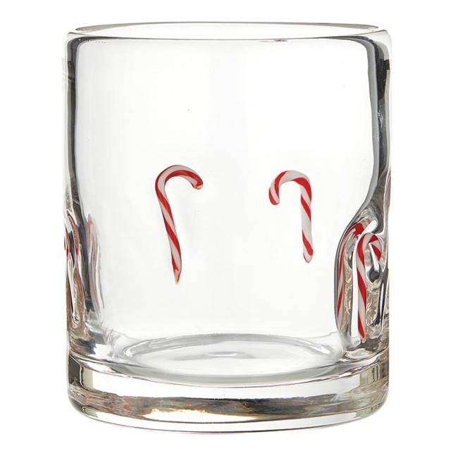 P7757 DOF Icon Glass - Candy Cane