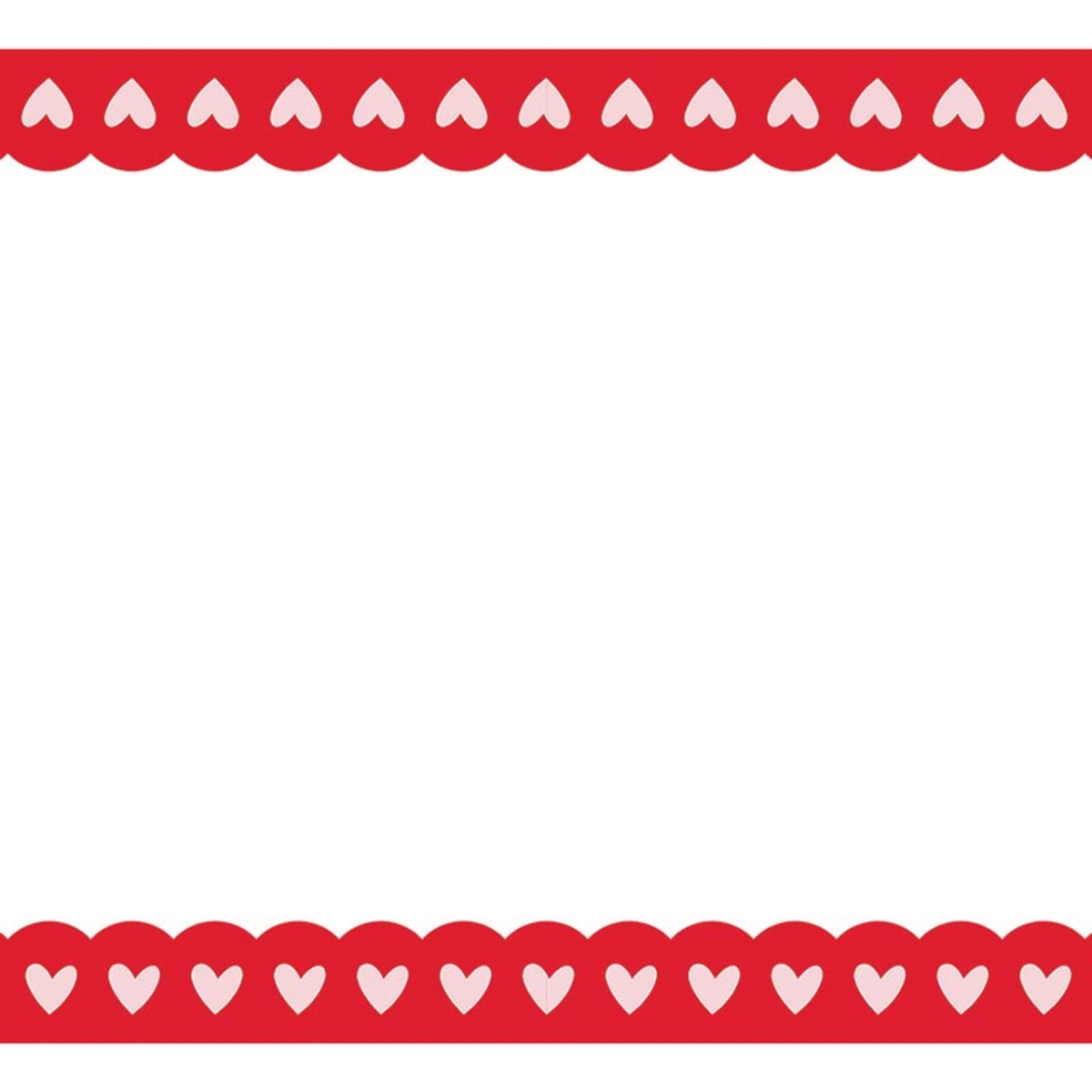 P7783 Table Runner - Hearts