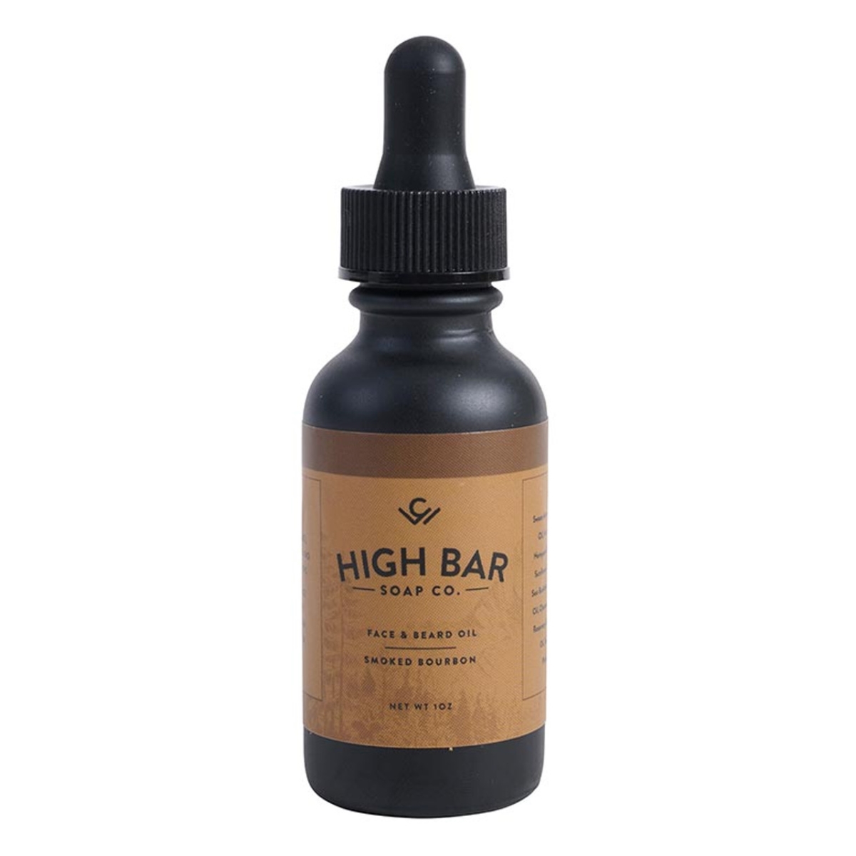 Picture of Cole Wheeler P7484 High Bar Soap Face & Beard Oil - Smoked Bourbon