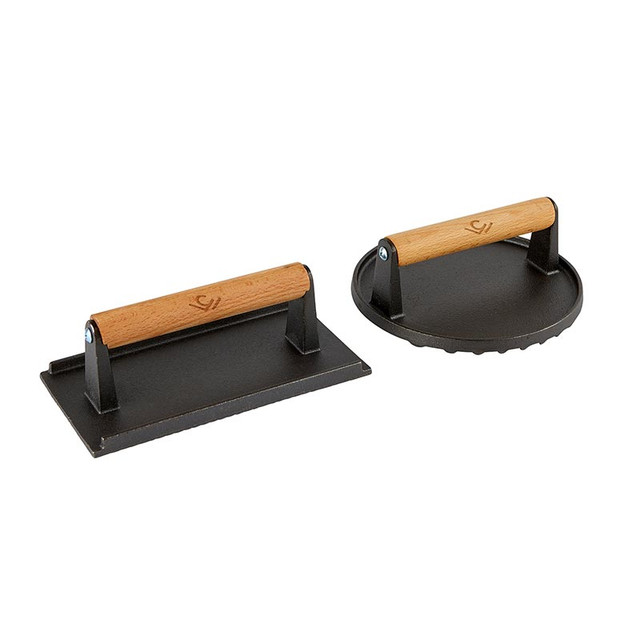 Picture of Cole Wheeler P7490 7 in. Cast Iron Burger Press Kit
