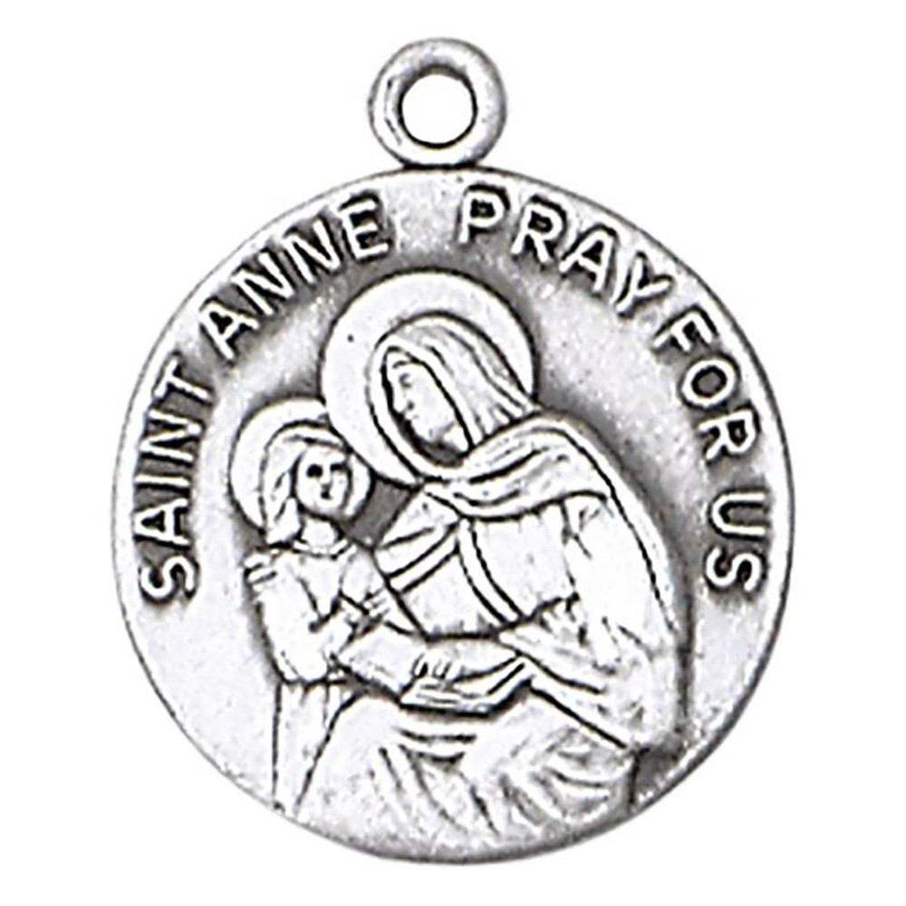 JC-82-1MFT St. Anne Sterling Silver Medal