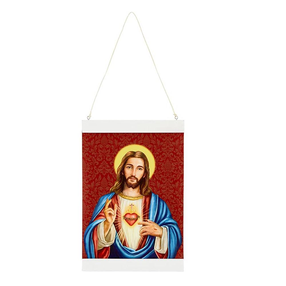 Picture of Christian Brands BK-12896 Sacred Heart Wall Canvas