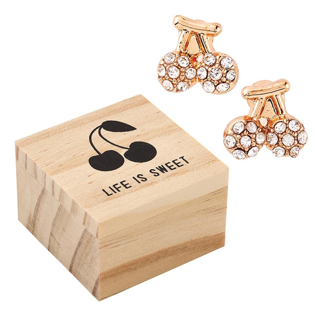 P0149 Earring Treasure Box - Life is Sweet