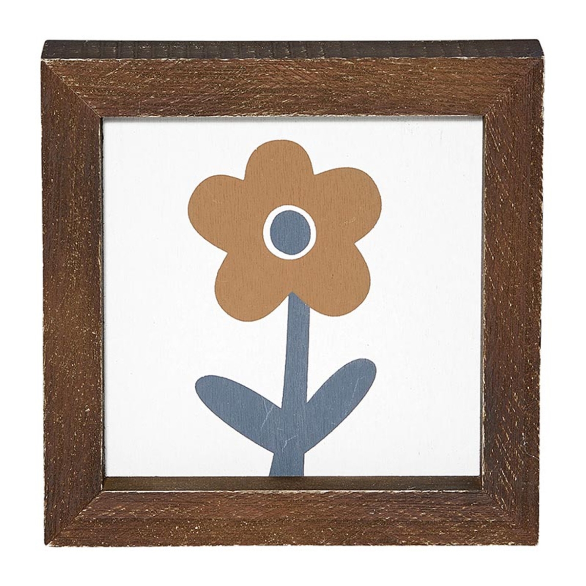 Picture of Santa Barbara Design Studio P2133 Mini Wood Sign&#44; Flower