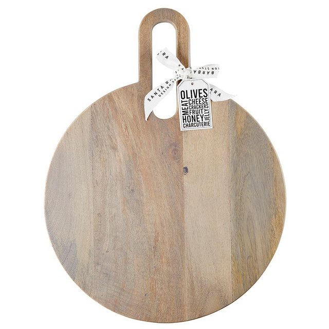 Picture of Santa Barbara Design Studio P2285 Large Round Board with Cut Out Handle, Gray