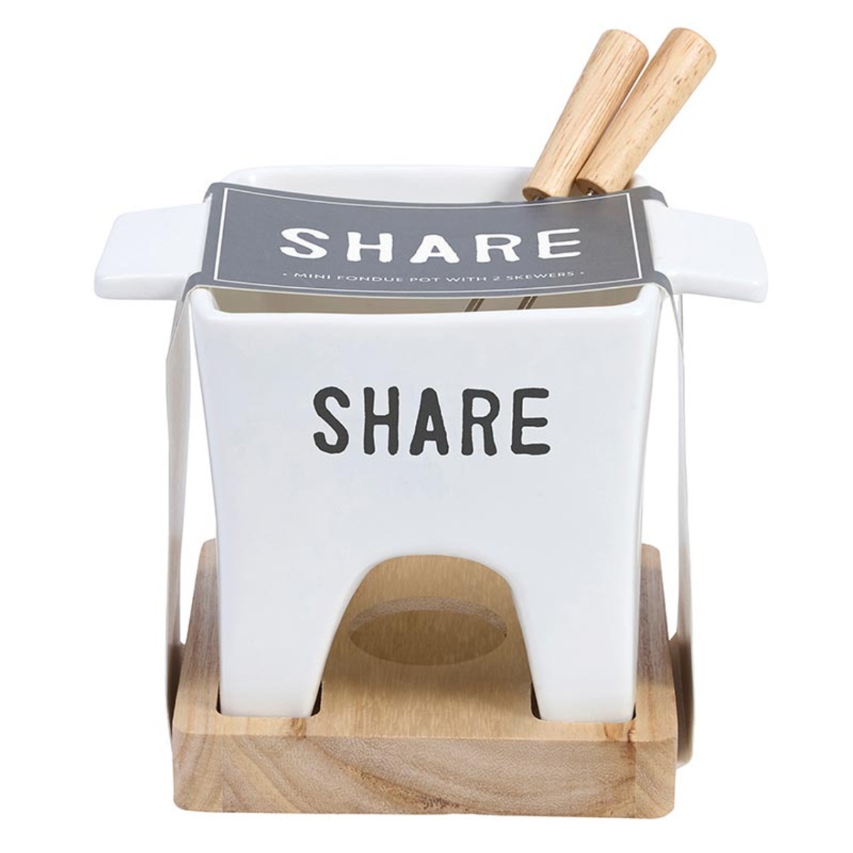 Picture of Santa Barbara Design Studio P6955 Face to Face Mini Fondue Pot - Share
