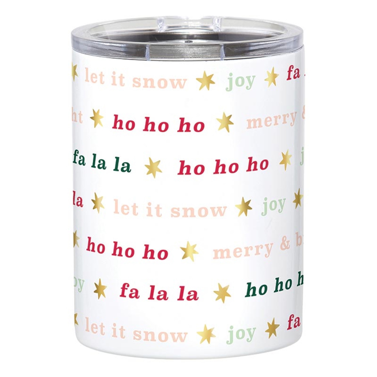 Picture of Slant P7713 12 oz Stainless Steel Tumbler - Christmas