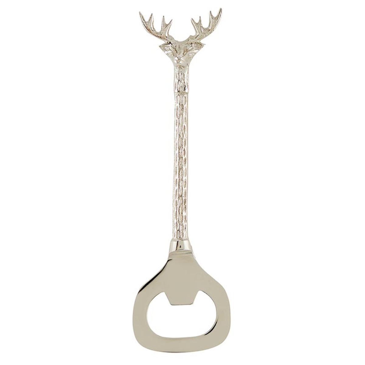 P5703 Stag Bottle Opener - Silver