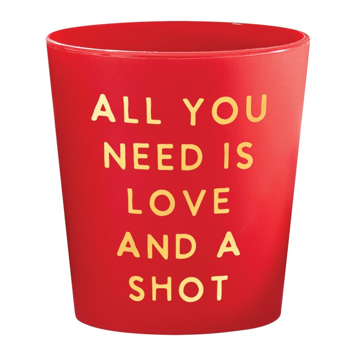 P7792 Frost Shot Cups - All You Need is Love & a Shot