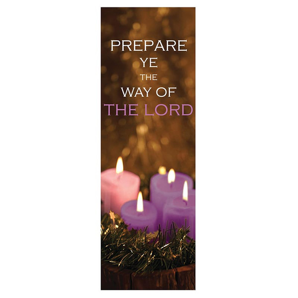 P7119 2 x 6 ft. Panoramic Series Prepare Ye the Way Banner