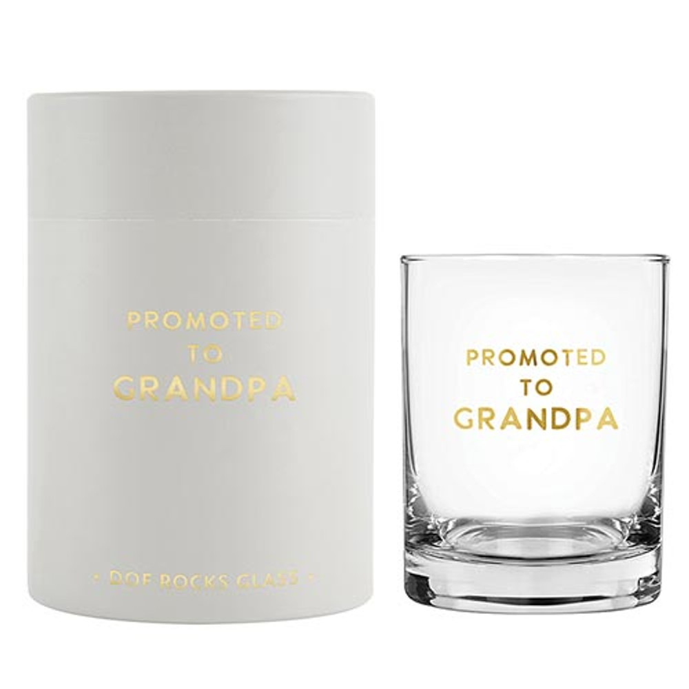 Picture of Stephan Baby P6677 DOF Old Fashioned Rocks Glass, Promoted to Grandpa