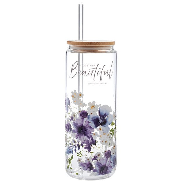P7414 24 oz Glass Tumbler - Altogether Beautiful
