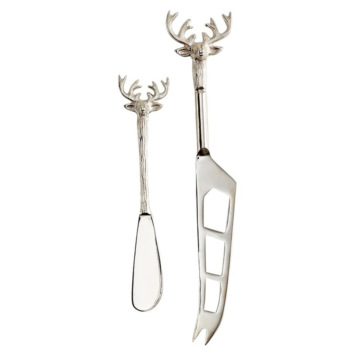 P5750 Silver Stag Cheese Knives Set