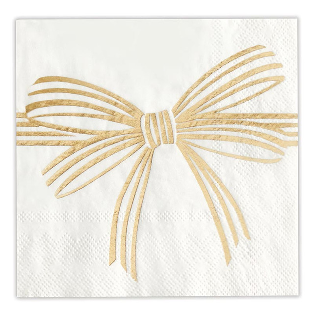 Picture of Santa Barbara Design Studio P5707 Bow Napkin - Gold