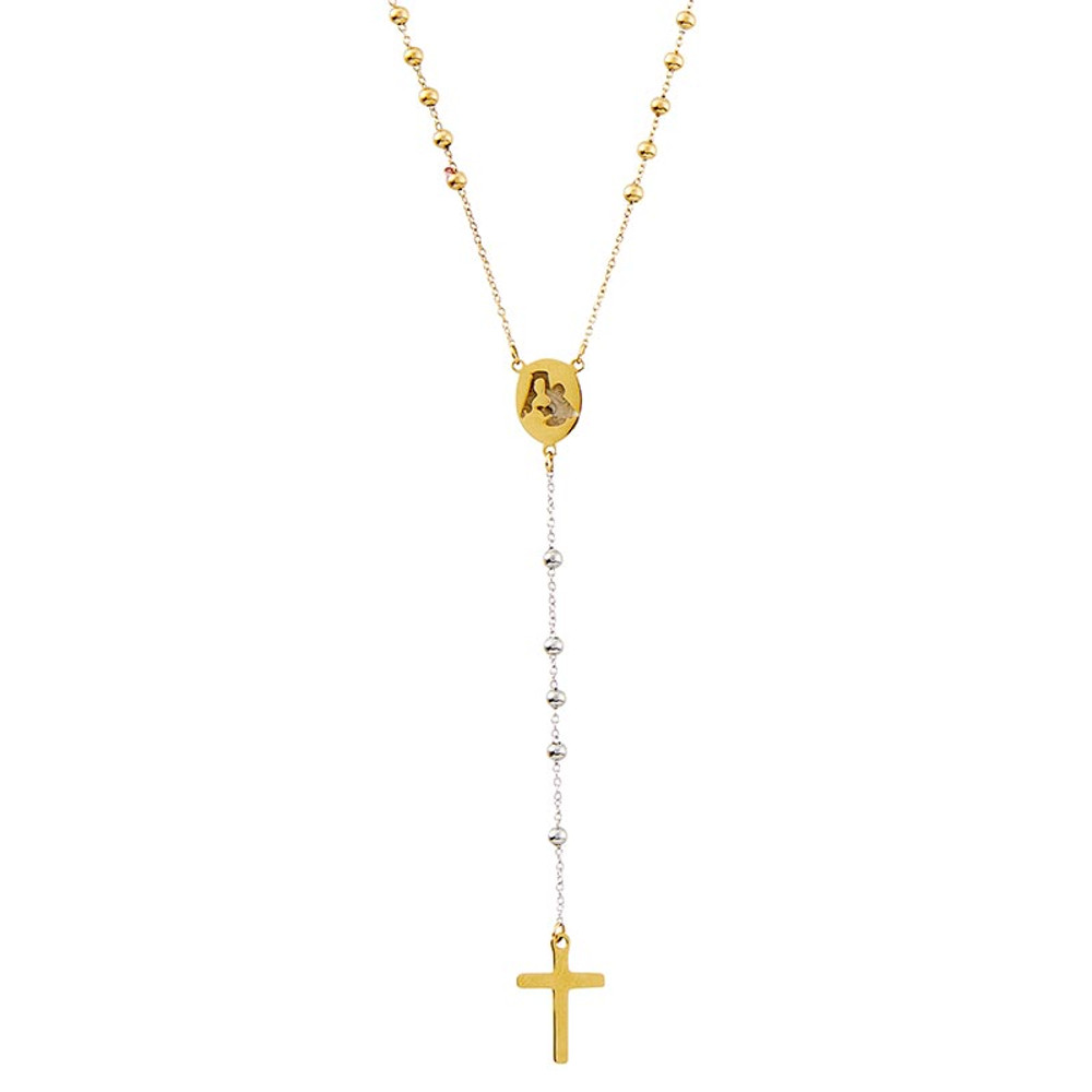 Picture of Christian Brands P7166 Faith Rosario Necklace