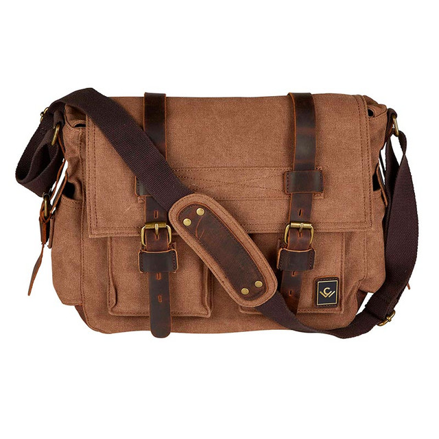 Picture of Cole Wheeler P7507 15.3 x 4.33 x 12.2 in. Canvas Messenger Bag
