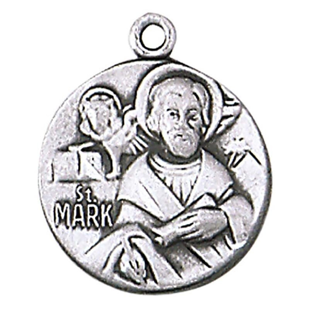 JC-117-1MFT St. Mark Sterling Silver Medal