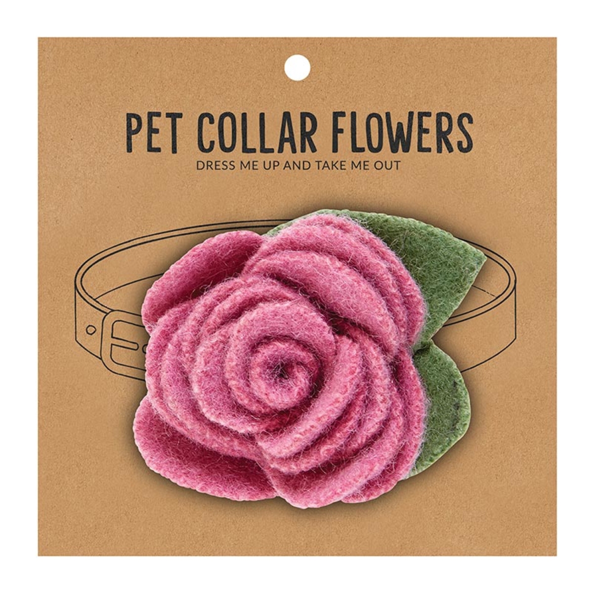Picture of Santa Barbara Design Studio G5575 Small Pet Collar Flower&#44; Orchid