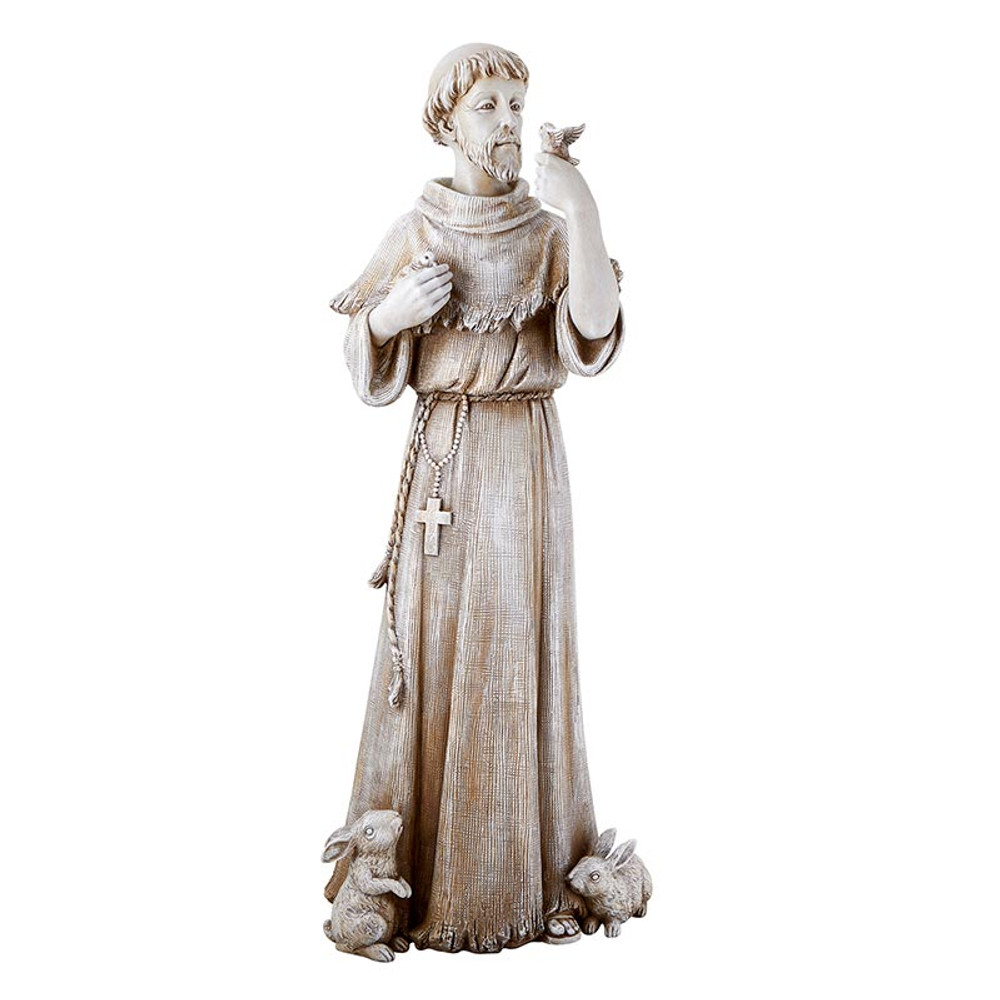 J0162 24 in. St. Francis Garden Statue