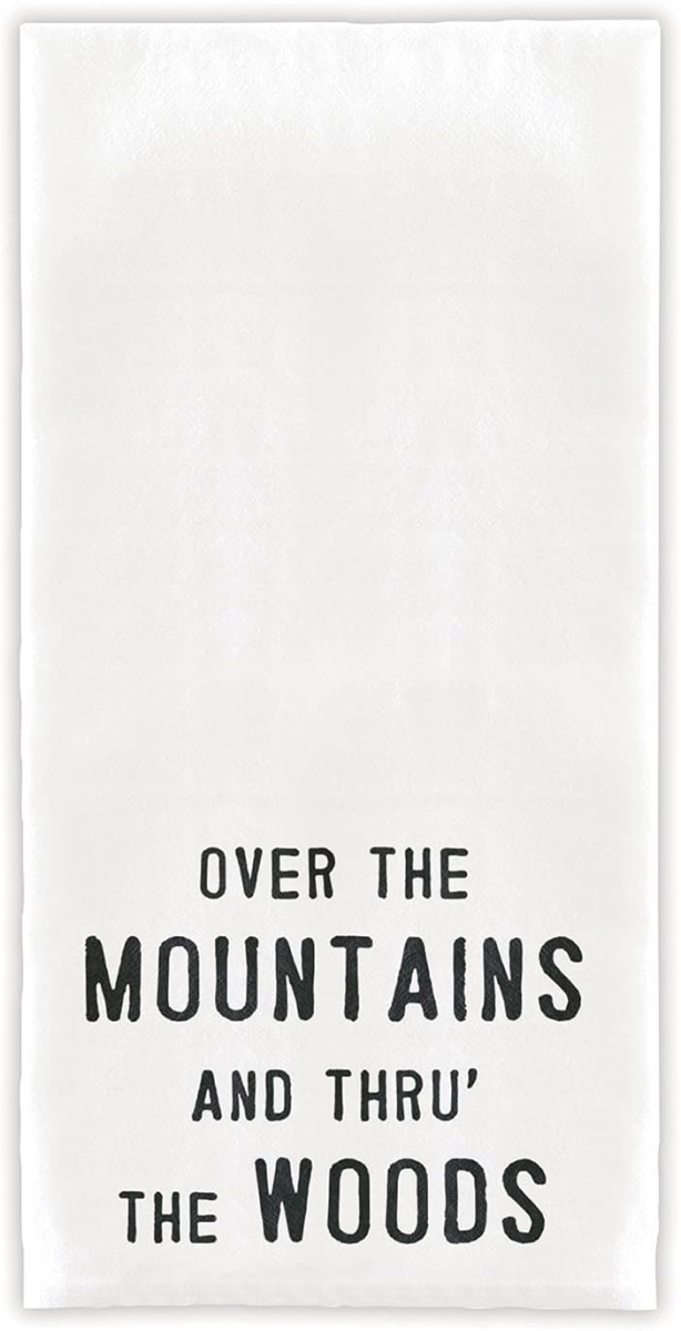 Picture of Santa Barbara Design Studio J2280 Face to Face Tea Towel&#44; Over the Mountains - 30 x 30 in.