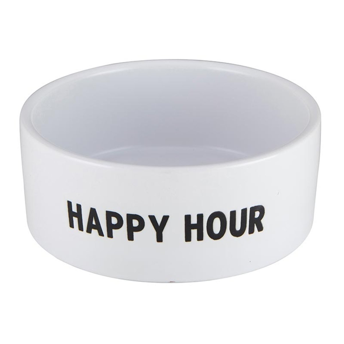 Picture of Santa Barbara Design Studio J2556 Ceramic Pet Bowl&#44; Happy Hour