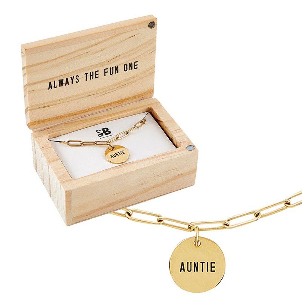 N6653 Link Necklace, Auntie