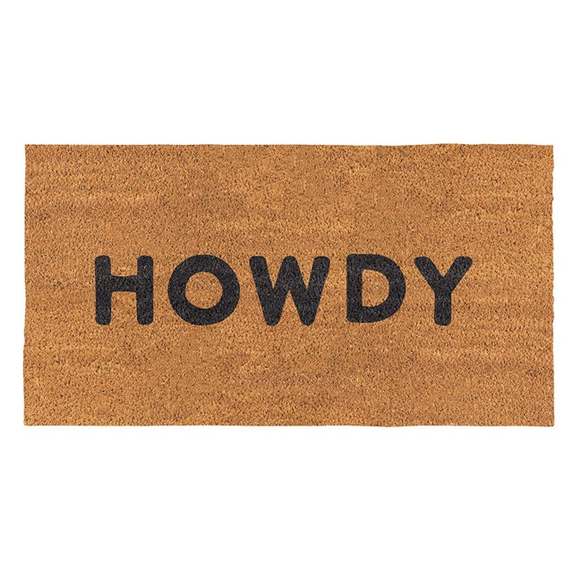 Picture of Santa Barbara Design Studio N6341 30 x 16 in. Face to Face Coir Doormat - Howdy