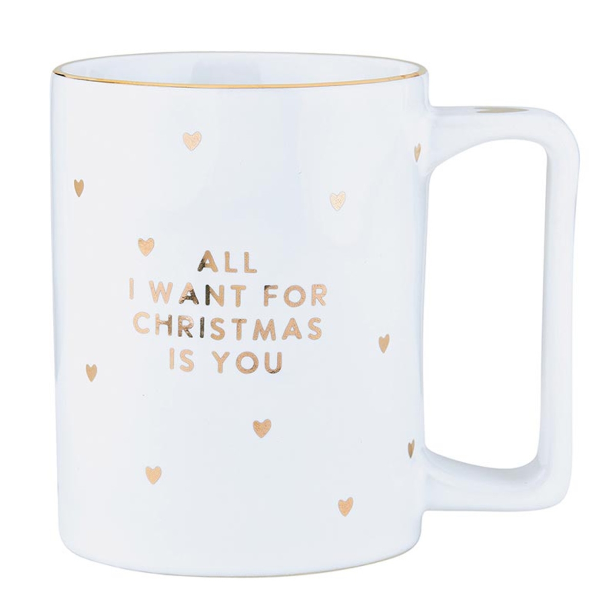 N6019 16 oz Ceramic Mug - Want for Xmas