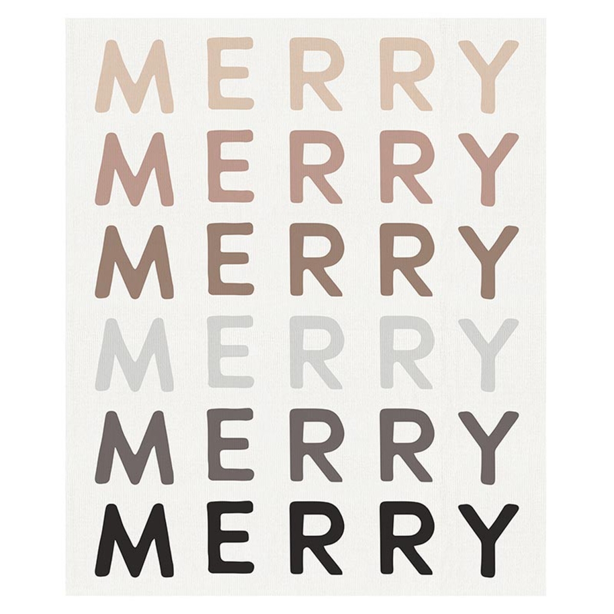 Picture of Santa Barbara Design Studio N7816 60 x 50 in. Holiday Luxe Throw&#44; Merry