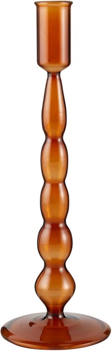 Picture of 47th & Main DMR726 Amber Taper Candle Holder&#44; Large