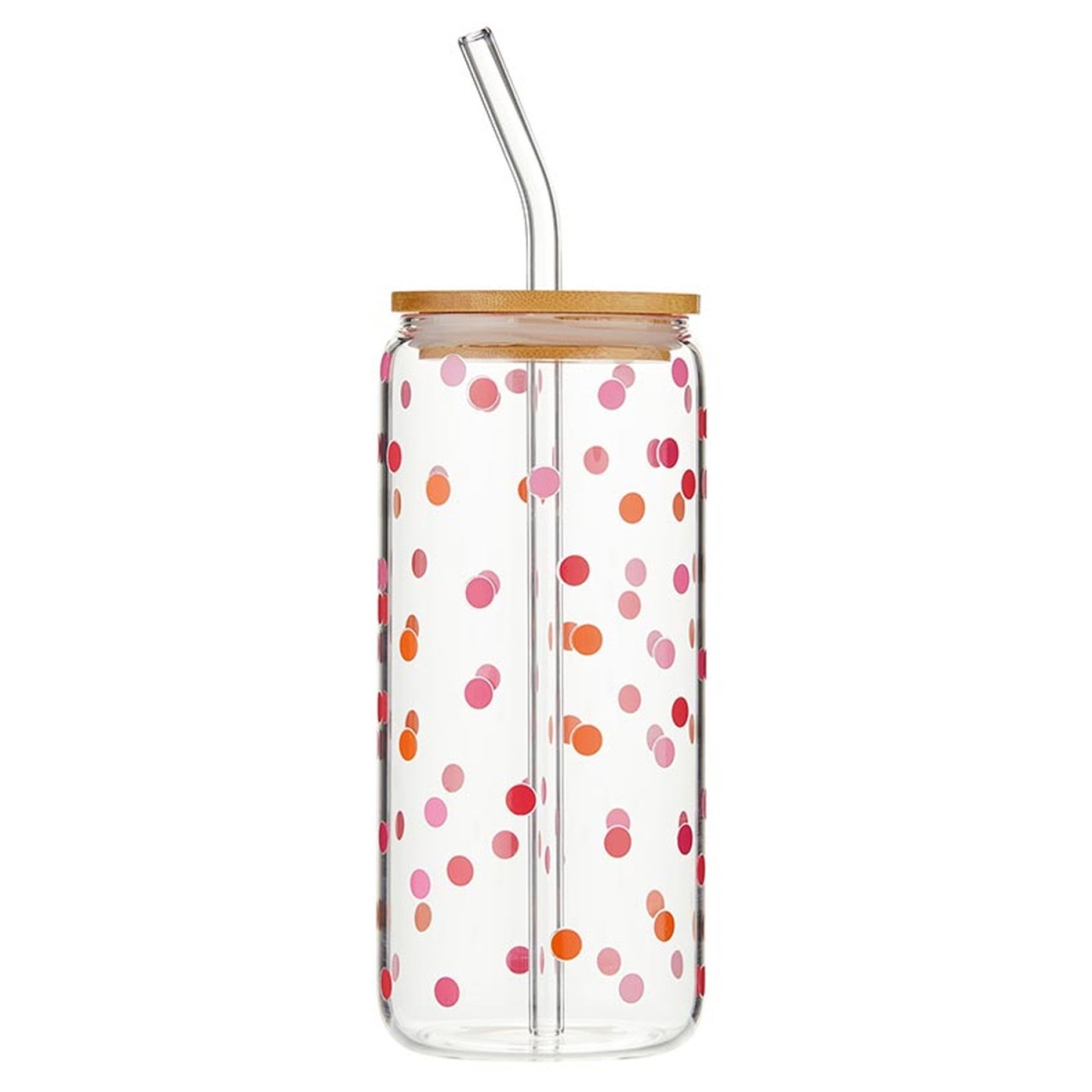 Picture of Bella Home P2302 Glass Tumbler - Confetti