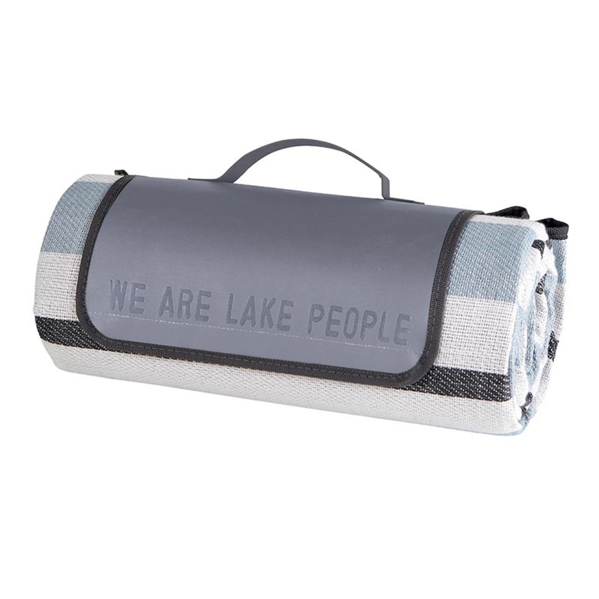 Picture of Santa Barbara Design Studio P0055 59 x 69 in. Face to Face Picnic Blanket&#44; We Are Lake People
