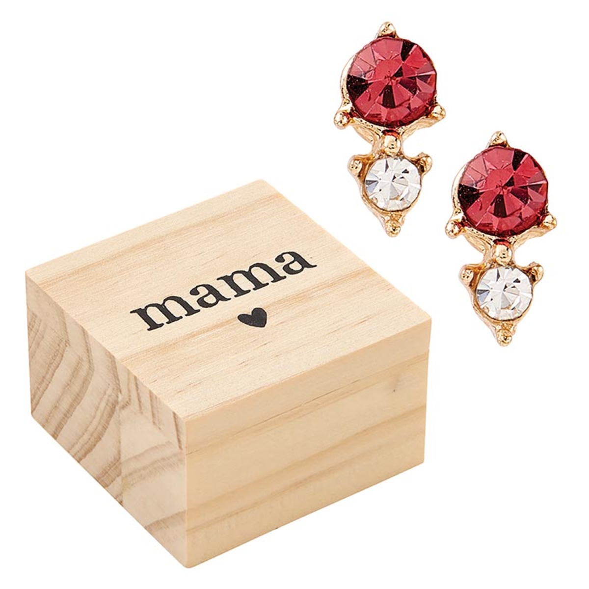 Picture of Santa Barbara Design Studio P0164 Earring Treasure Box - Mama