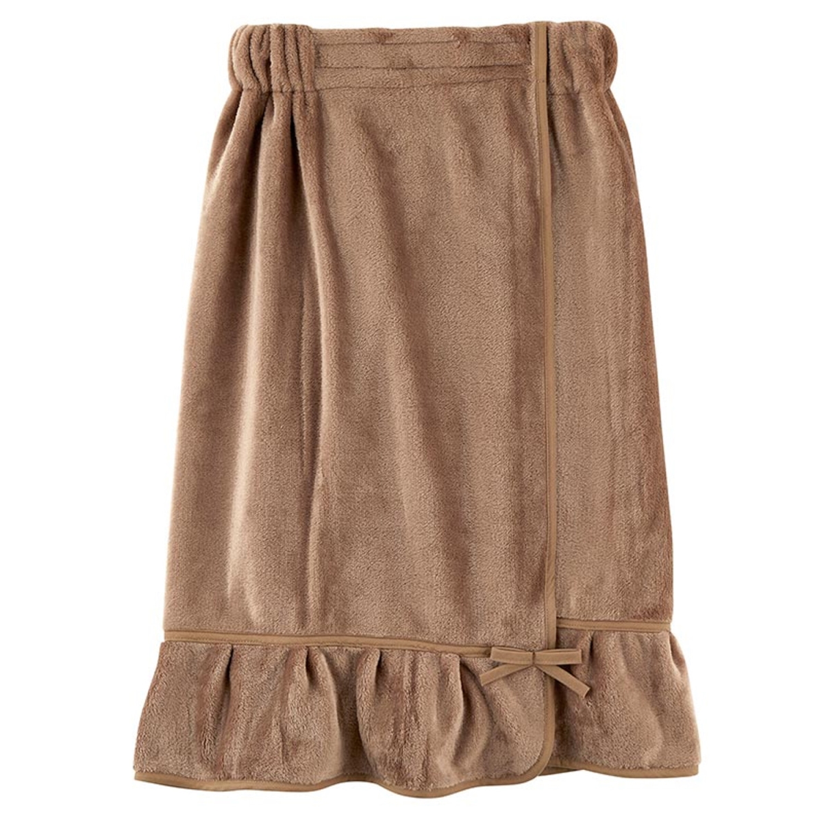 Picture of Bella Apparel P2326 Plush Spa Wrap&#44; Mocha