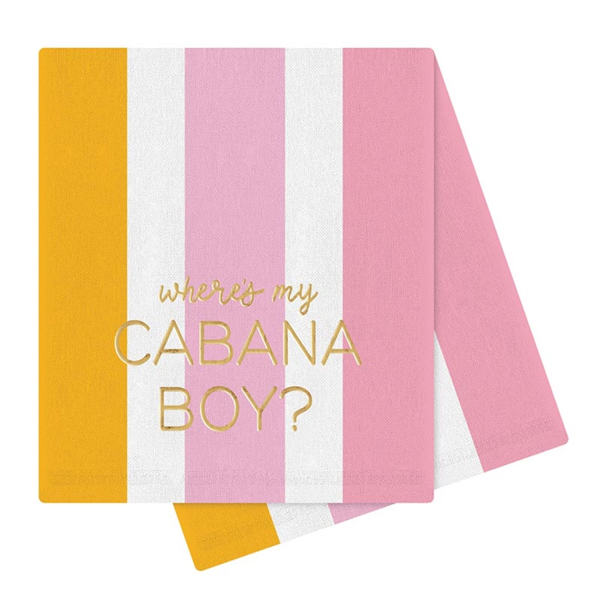 Picture of Slant P9019 Tea Towel - Where is My Cabana Boy