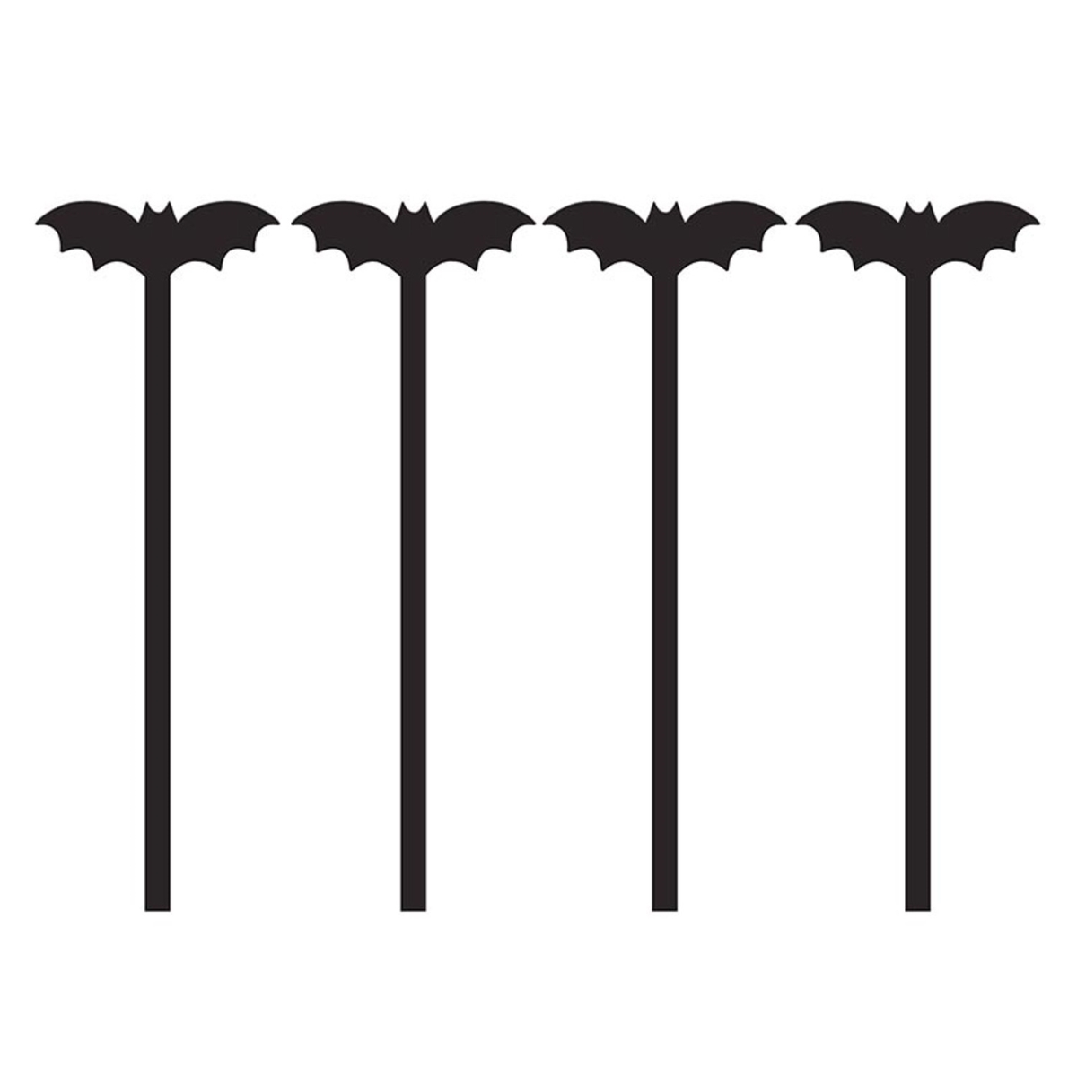 Picture of Slant P7834 Acrylic Stir Sticks - Bat