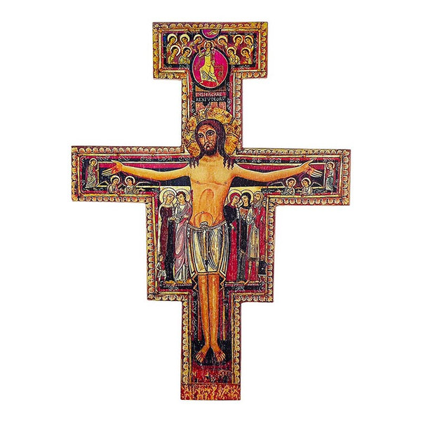 J5543 7.5 x 10 in. San Damiano Crucifix
