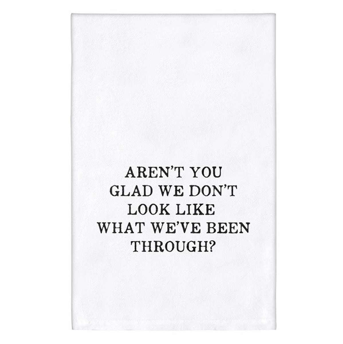 Picture of Santa Barbara Design Studio L2043 30 x 30 in. Face to Face Thirsty Boy Towel, Are Not You Glad