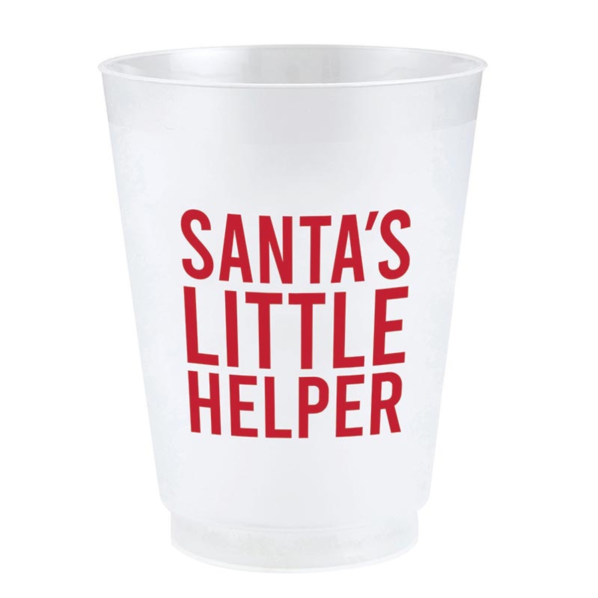 L1506 Frost Cups, Santas Little Helper - Pack of 8