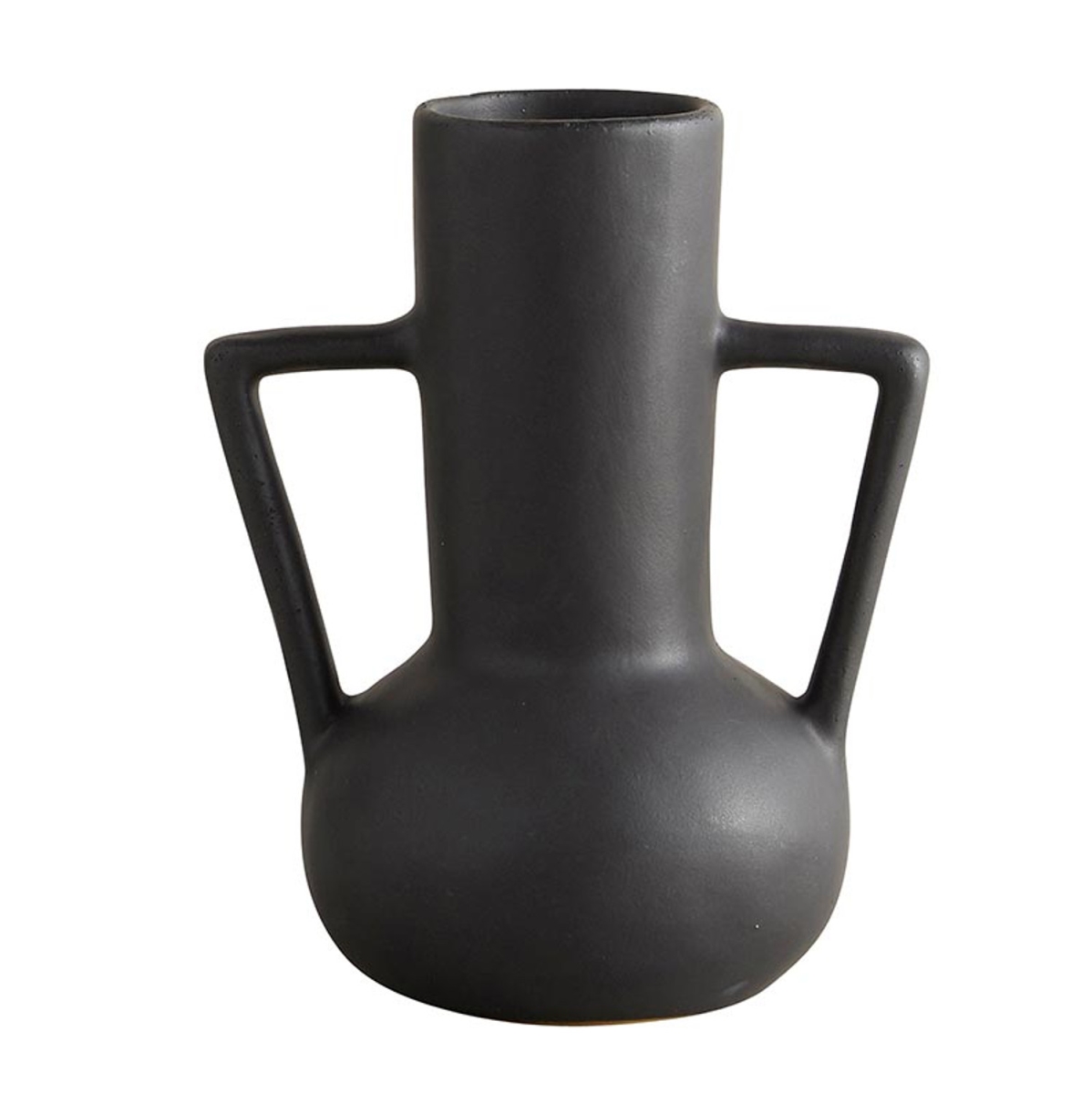 Picture of 47th & Main CMR169 Matte Black Long Ceramic Vase