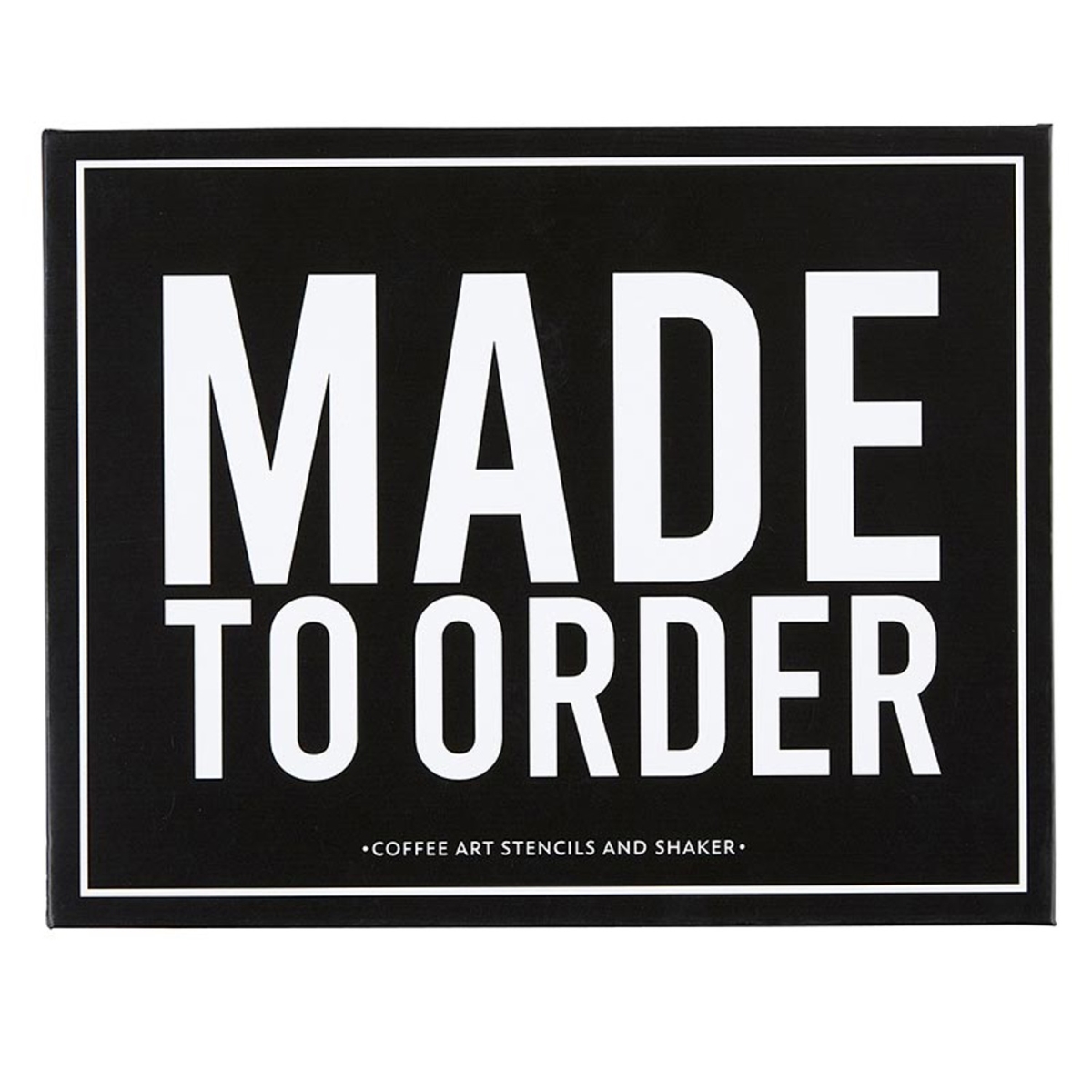 Picture of Santa Barbara Design Studio L1458 Topping Coffee Stencils & Shaker Book Box