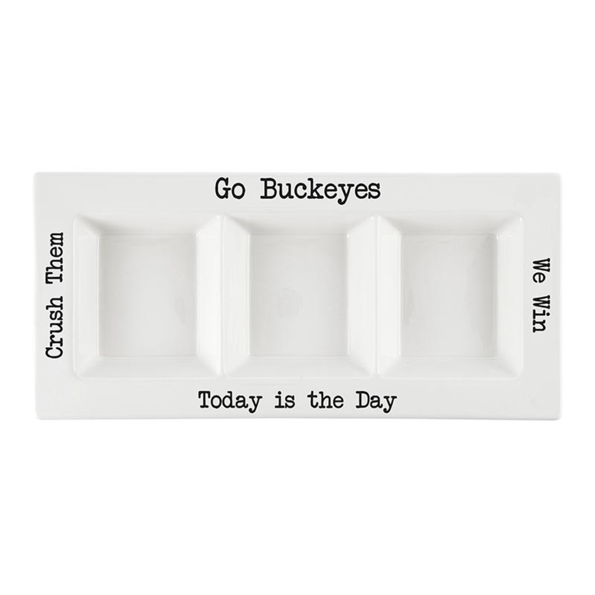 Picture of 47th & Main CMR529 14.75 x 7 x 1.5 in. Buckeyes Condiment Platters