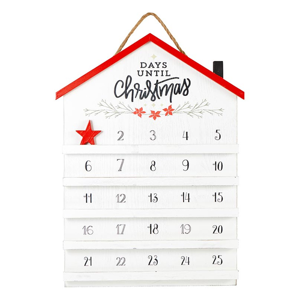 Picture of Faithworks L6230 Advent Christmas Calendar&#44; White & Red
