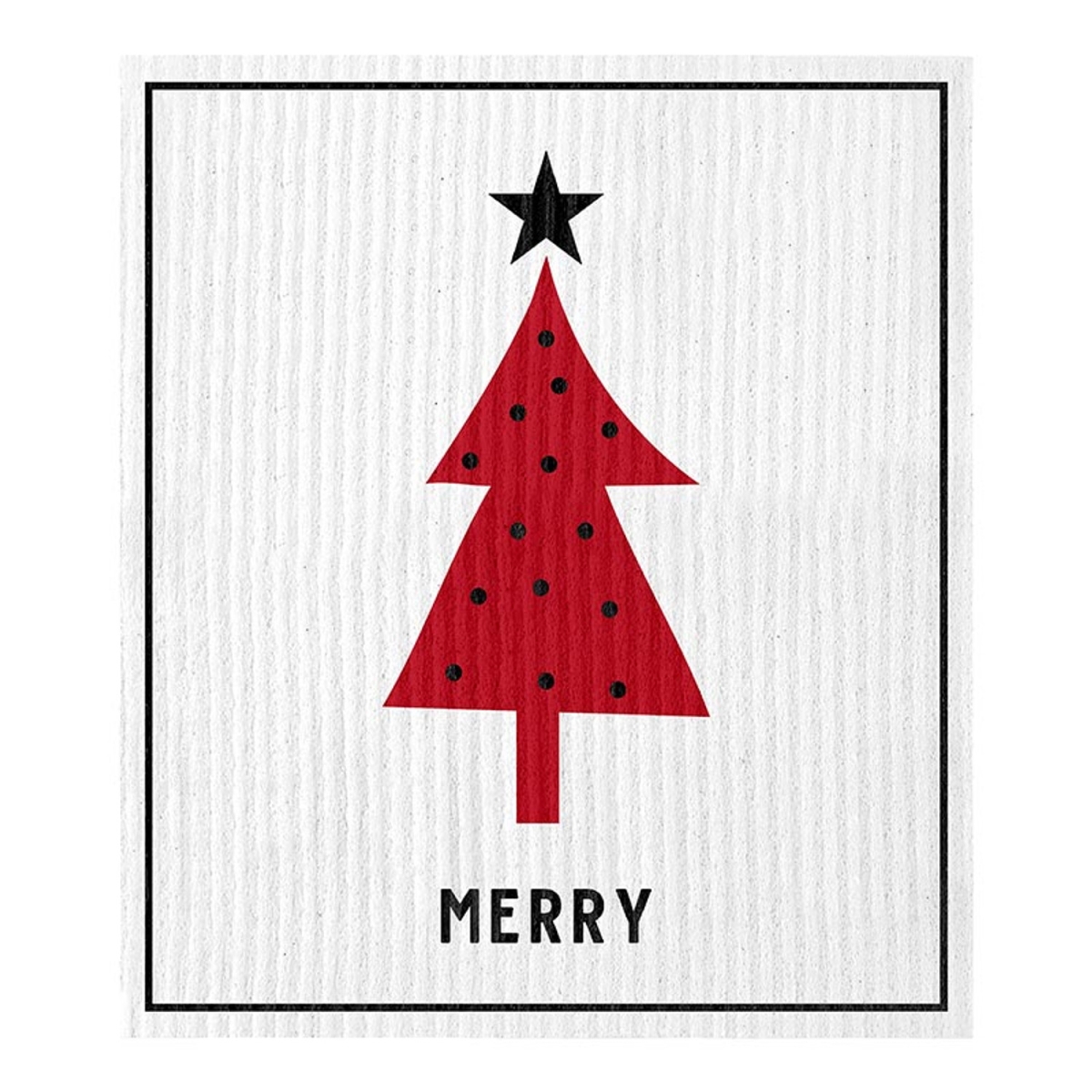L7356 Organic Dish Cloth, Merry Tree