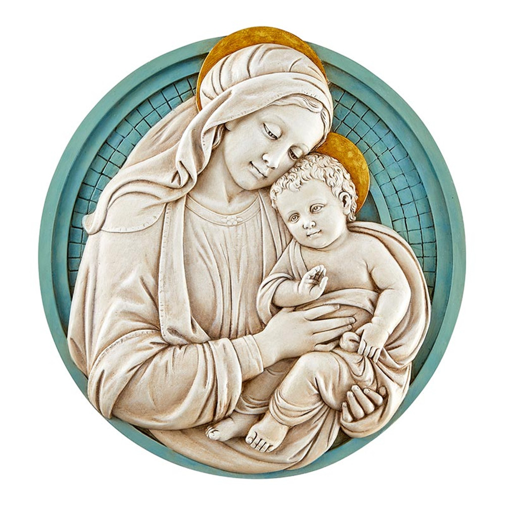 L5088 Madonna & Child Garden Plaque